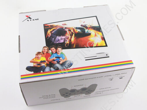 X-Games HD HDMI Retro Console 600 Classic Games 2 Player Support MicroSD Card