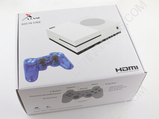 X-Games HD HDMI Retro Console 600 Classic Games 2 Player Support MicroSD Card - Image 2