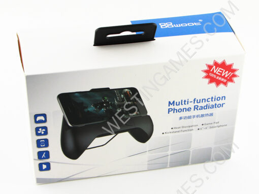 Multi-function Phone Radiator Cooling Fan Gamepad Handle Grip with Stand for Smart Phone - Image 7