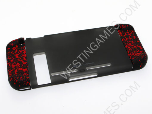Minithink 2in1 Handfeel Textured Red Protective Cover Case for NS Switch