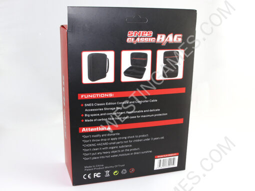 Protective Travel Carry Bag for Mini SNES SFC System - Image 5