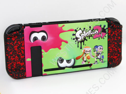 Fashion Design Protective Rear Back Cover Case for NS Switch - Splatoon 2 - Image 2