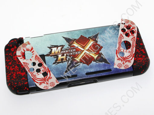 Fashion Design Protective Rear Back Cover Case for NS Switch - Monster Hunter - Image 3