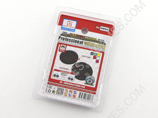 2Pcs Flat D-Pad Button for NS Switch Pro Controller - Clear Black - Image 4