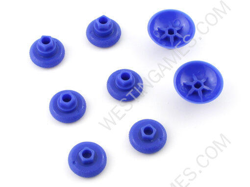 8in1 FPS Magic Removable Plastic Thumbstick Cap XBOX Shape for PS4 and XBOX ONE Controller - Blue - Image 3