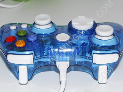 Transparent Clear USB Wired Controller with Afterglow LED Light for XBOX360 and PC - Image 8