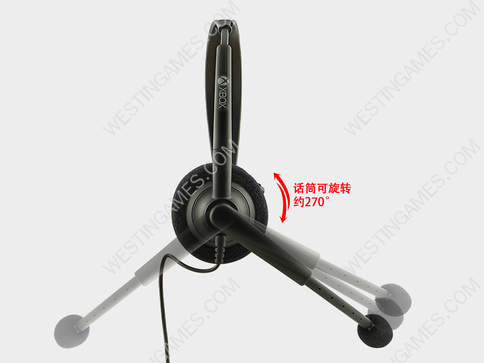 Original New Wired Chat Headset 3.5mm Jack with Volume Control for XBOX ONE Slim/Elite and ONE X - Image 5