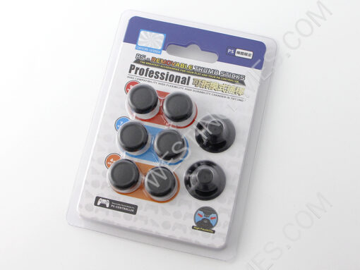 8in1 FPS Magic Removable Plastic Thumbstick Cap PS4 Shape for PS4 and XBOX ONE Controller - Black