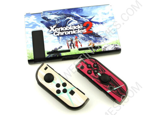 Fashion Design Protective Rear Back Cover Case for NS Switch - Xenoblade 2 - Image 5
