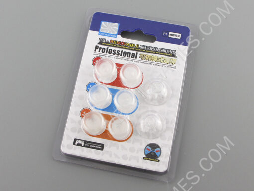 8in1 FPS Magic Removable Plastic Thumbstick Cap PS4 Shape for PS4 and XBOX ONE Controller - Clear