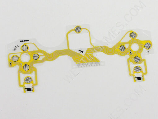 Original Conductive Film Keypad Flex Ribbon Cable Parts for PS4 Controller JDM-001/010/020 - Yellow - Image 2