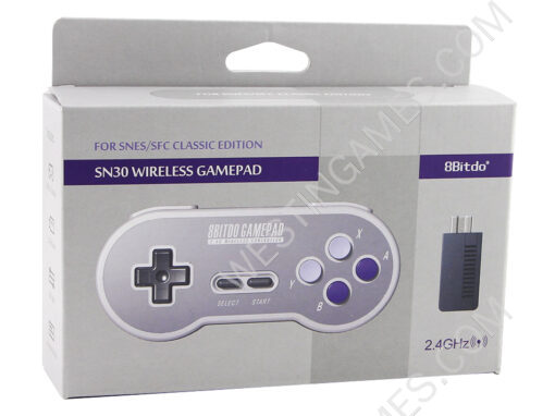 8bitdo SN30 2.4G Wireless Gamepad Controller for SNES and SFC Classic Edition