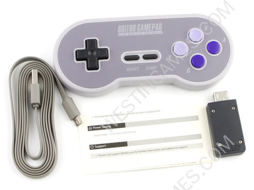 8bitdo SN30 2.4G Wireless Gamepad Controller for SNES and SFC Classic Edition - Image 2