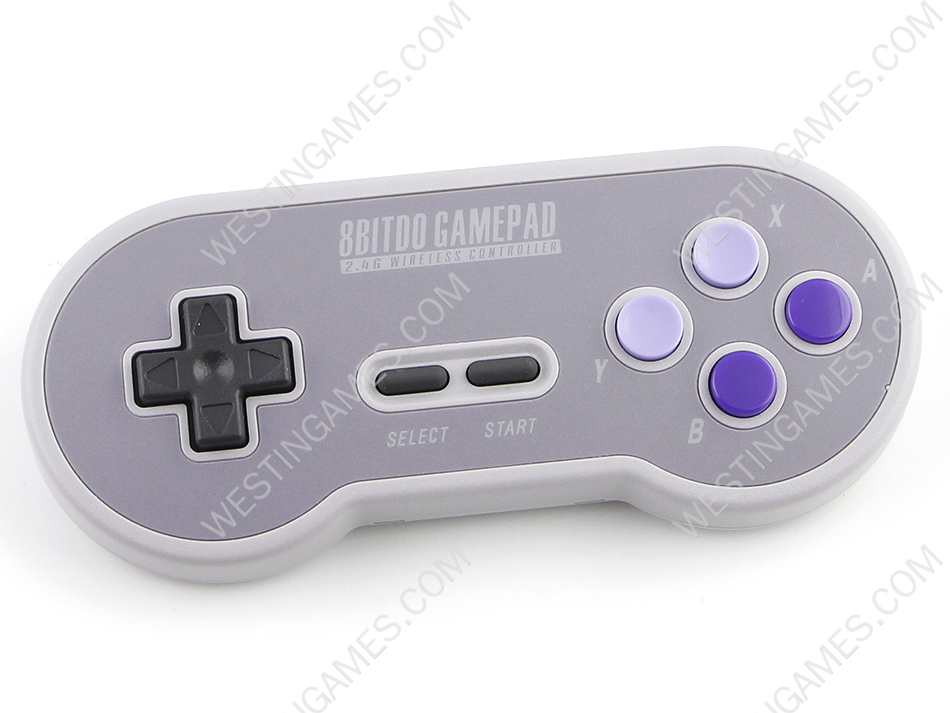 8bitdo SN30 2.4G Wireless Gamepad Controller for SNES and SFC Classic Edition - Image 3