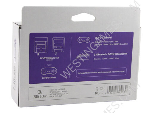 8bitdo SN30 2.4G Wireless Gamepad Controller for SNES and SFC Classic Edition - Image 10