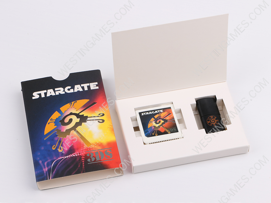 Stargate-3DS New 3DS Flashcard for Playing 3DS NDS GBA FC Games on NEW 2DS XL/3DS/3DS XL