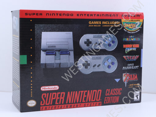 Nintendo Super NES SNES Mini Retro Classic Game Console Entertainment HDMI Out US Version