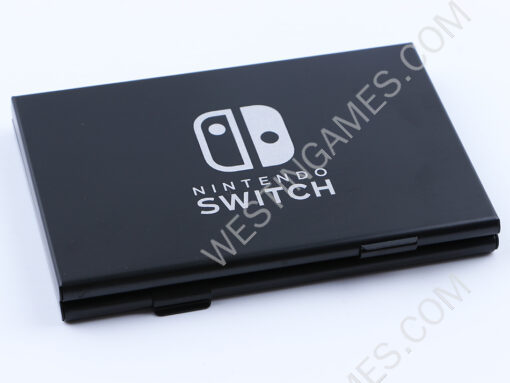 6 Slots Aluminium Metal Game Card Cartridge Storage Case Box Black for NS Switch - Monster Hunter XX - Image 2