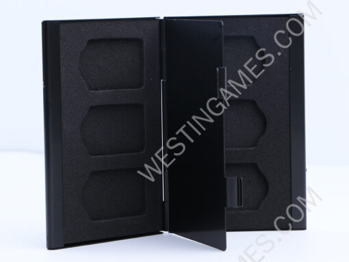 6 Slots Aluminium Metal Game Card Cartridge Storage Case Box Black for NS Switch - Monster Hunter XX - Image 3