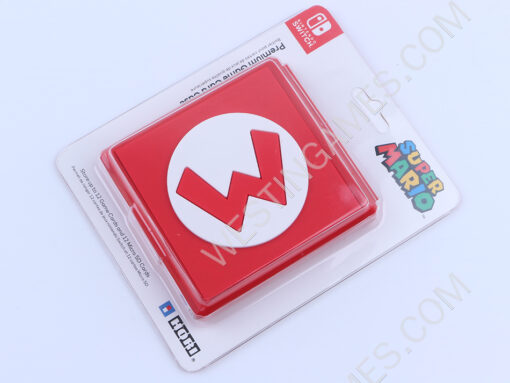 12 Slots Mario M Game Card Cartridge Storage Case Box for NS Switch - Red