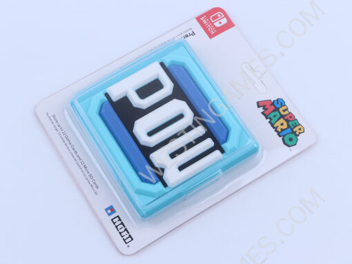 12 Slots Super Mario Game Card Cartridge Storage Case Box for NS Switch - Blue