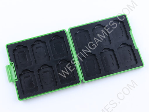 12 Slots Minecraft Game Card Cartridge Storage Case Box for NS switch - Green - Image 4