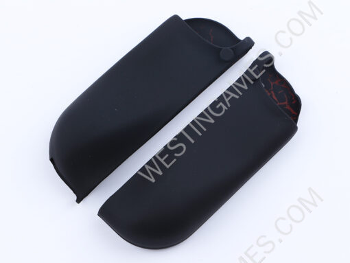 Protective Anti-Slip Soft Splatooh 2 Silicone Skin Case for Switch Joy-Con Controller - Black/Red - Image 2