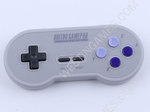 8Bitdo Wireless Controller with Adapter Retro Set for Super SFC Console - Purple Buttom - Image 2