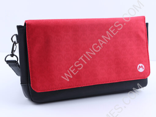 Stylish Travel Case Pouch Super Mario Edition with clip-on strap for Nintendo Switch - Image 2