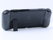 Comfortable PC Frame + TPU Grip Case and Ergonomic Shock-Absorption Cover for NS Switch Clear Black 04