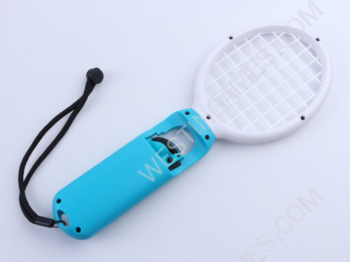Tennis Racket Packeg Twin Pack for Switch Joycon Controller - Red/Blue - Image 5