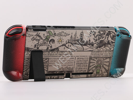Upgrade Complete Fashion Protective Housing Shell Case Anti-Scratch for NS Switch - Retro Zelda - Image 4