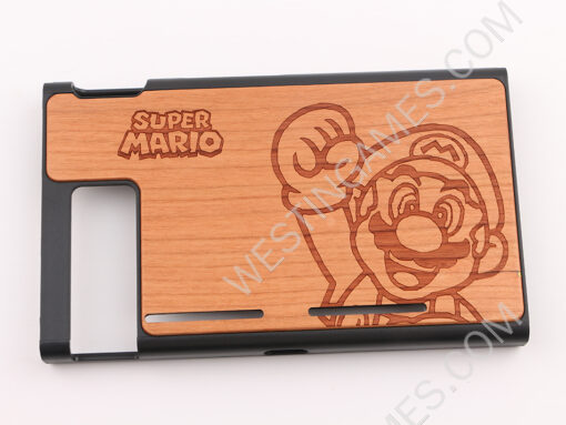 Eviva Real Wood 3in1 Protecting Cover Case for NS Switch - Super Mario B - Image 2