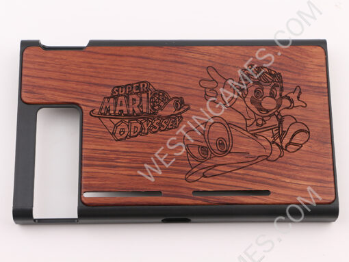 Eviva Real Wood 3in1 Protecting Cover Case for NS Switch - Mario Oddssey - Image 2