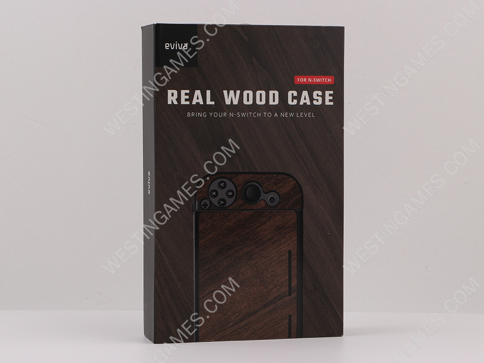 Eviva Real Wood 3in1 Protecting Cover Case for NS Switch - Mario Oddssey - Image 5