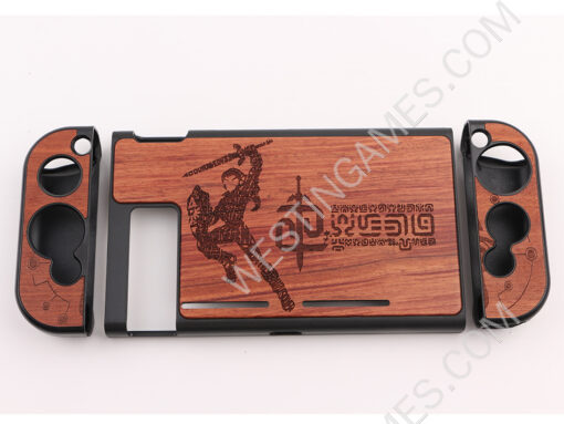 Eviva Real Wood 3in1 Protecting Cover Case for NS Switch - Zelda A