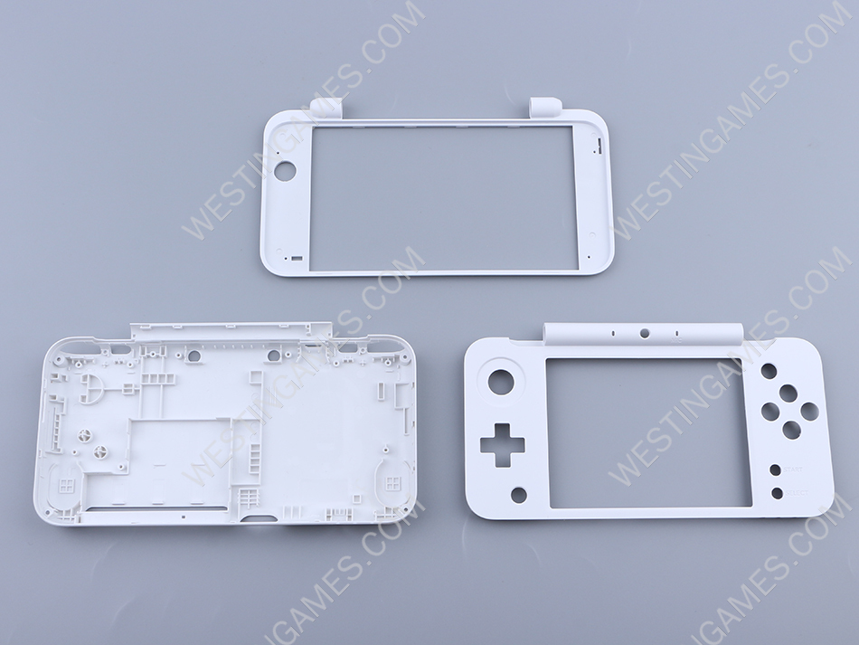 Original Housing Shell Case Set Replacement for NEW 2DS XL - White