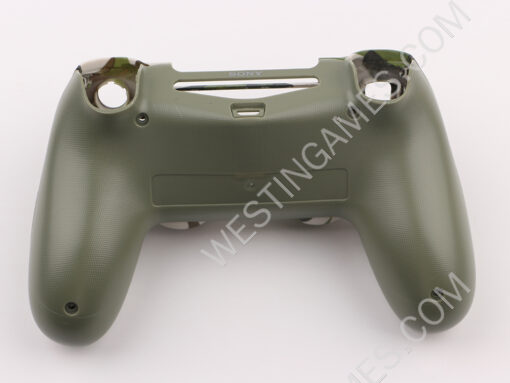 Replacement Top and Bottom Housing Shell Case for PS4 Controller JDM-040/050 - Camouflage Green - Image 2