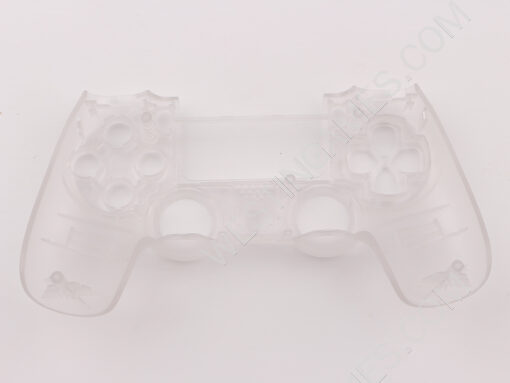Replacement Top and Bottom Housing Shell Case for PS4 Controller JDM-040/050 - Clear White - Image 4