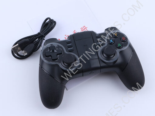 ZM-X6 Wireless Bluetooth Controller with Turbo for Smart phone Android IOS Windows - Black - Image 2