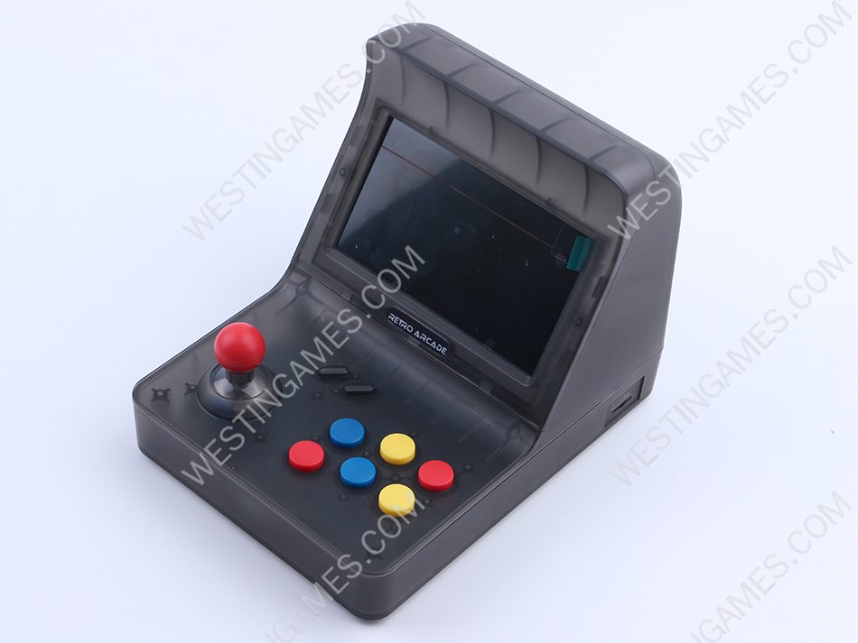 2018 Newest Game Console mini Retro Arcade with 10 Emulator Game Machine 3000 Games - Black