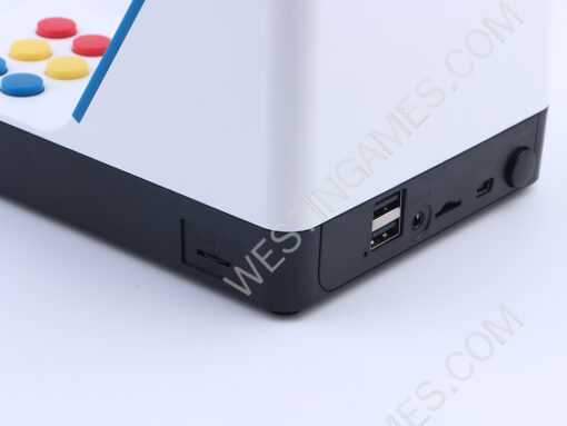 2018 Newest Game Console mini Retro Arcade with 10 Emulator Game Machine 3000 Games - Blue - Image 4