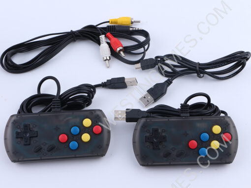 2018 Newest Game Console mini Retro Arcade with 10 Emulator Game Machine 3000 Games - Blue - Image 7