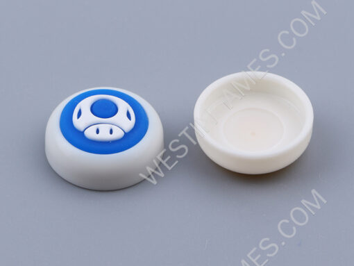 4x New Super Mario Silicon and PVC Thumb Grips 3D Analog Caps Set For NS Switch Joycon - Image 4