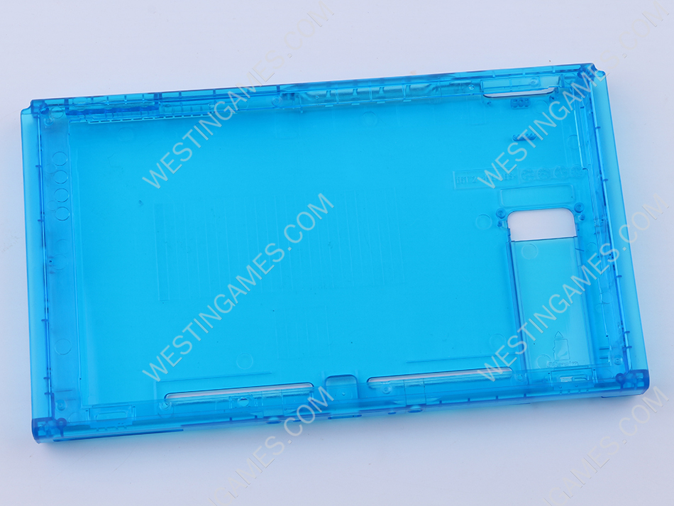 Replacement Complete Housing Shell Case for Nintendo switch Console - Clear Blue - Image 2