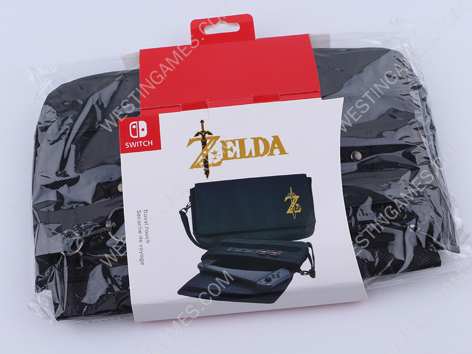 Stylish Travel Case Pouch Zelda Edition with clip-on strap for Nintendo Switch - Image 6