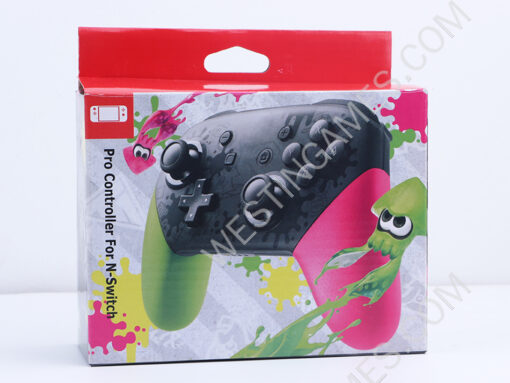 Switch Pro Bluetooth Wireless Handheld Controller for NS Switch Console - Splatoon