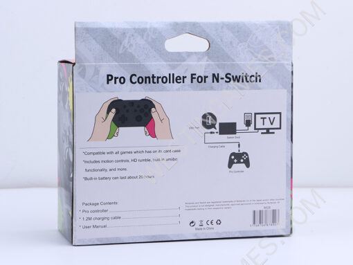 Switch Pro Bluetooth Wireless Handheld Controller for NS Switch Console - Splatoon - Image 7