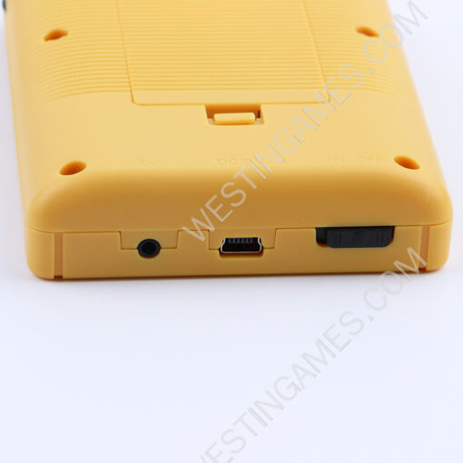 Retro FC 8Bit Handheld Video Game 3inch Screen 168 Games Support TV AV Out - Yellow - Image 4