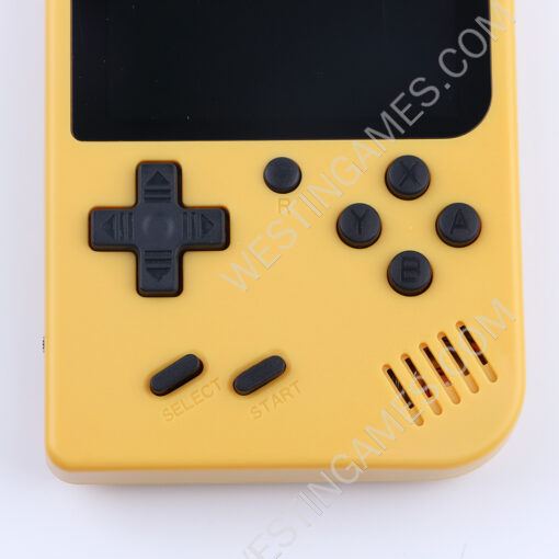 Retro FC 8Bit Handheld Video Game 3inch Screen 168 Games Support TV AV Out - Yellow - Image 5